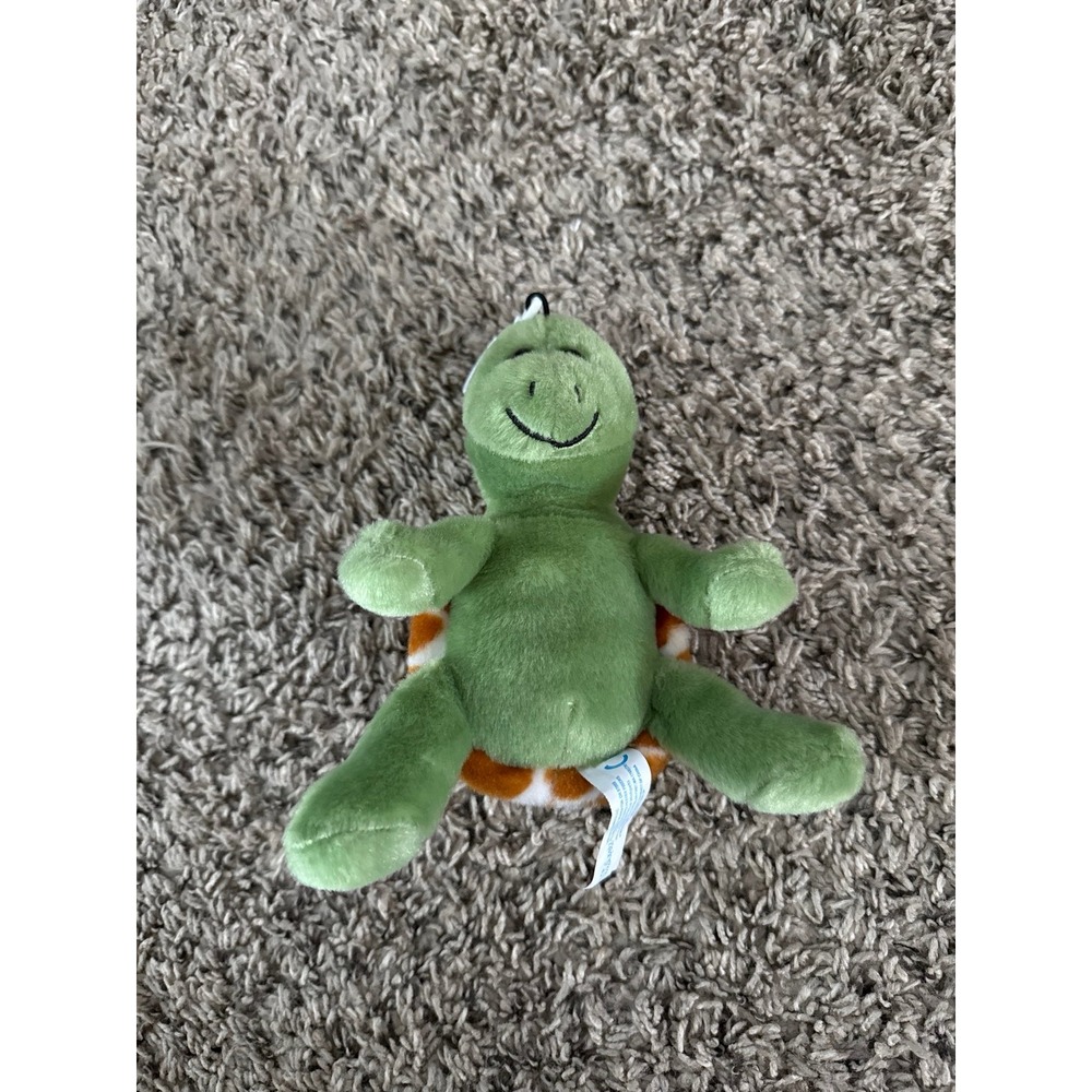 Wishpets Chubby Sheldon Turtle Keychain Plushie